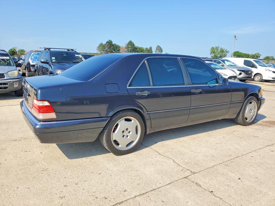 1996 Mercedes-benz S class VIN WDBGA51E7TA302577 COPART salvage auction — NORMAL WEAR, TN - CERTIFICATE OF TITLE, sold $8,800 on 2026-08-10 (photo 3)