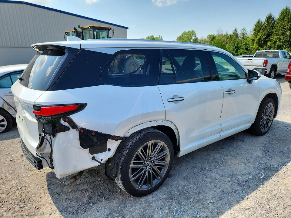 2025 Lexus VIN 5TDAAAB67SS038950 COPART salvage auction — VANDALISM, Ny - Mv-907A Salvage Certificate, sold $29,000 on 2026-08-31 (photo 3)