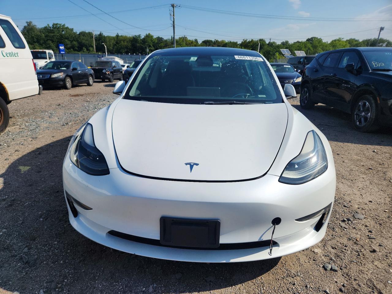 2023 Tesla Model 3 VIN 5YJ3E1EA7PF437687 COPART salvage auction — Rear End, FL - CERTIFICATE OF DESTRUCTION, sold $10,500 on 2026-09-11 (photo 5)