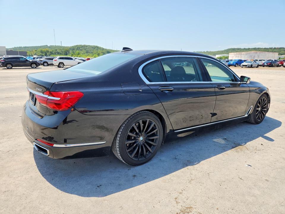 2016 BMW 7er VIN WBA7E2C50GG503948 COPART salvage auction — HAIL, Ok - Certificate Of Title, sold $4,400 on 2026-08-21 (photo 3)