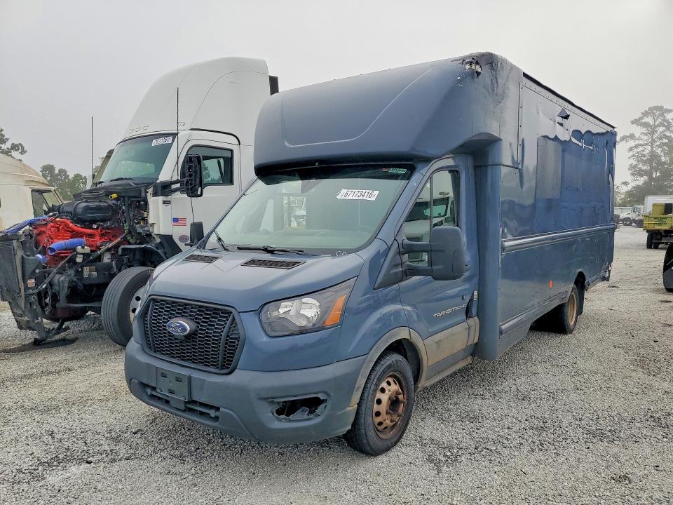 2021 Ford Transit VIN 1FDDF6P86MKA69991 — COPART salvage auction photo