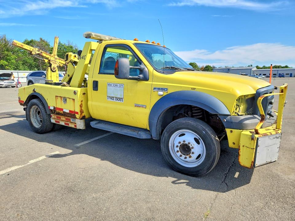 2006 Ford F-550 super duty VIN 1FDAF56PX6EB80017 COPART salvage auction — SIDE, NY - CERTIFICATE OF TITLE (P), sold $2,650 on 2026-08-31 (photo 4)