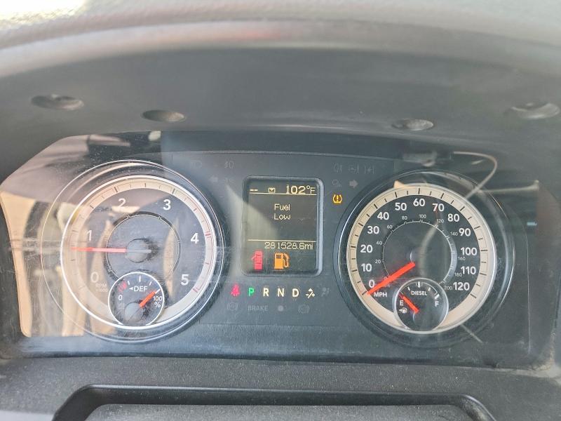 2018 Ram 2500 VIN 3C6UR5HLXJG364742 COPART salvage auction — NORMAL WEAR, Ga - Certificate Of Title (P), sold $9,500 on 2026-10-09 (photo 9)