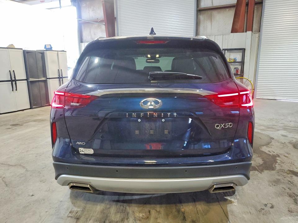 2021 Infiniti Qx50 VIN 3PCAJ5BB7MF125114 COPART salvage auction — FRONT END, MA - CERT OF TITLE-SALVAGE, sold $6,500 on 2026-09-08 (photo 6)