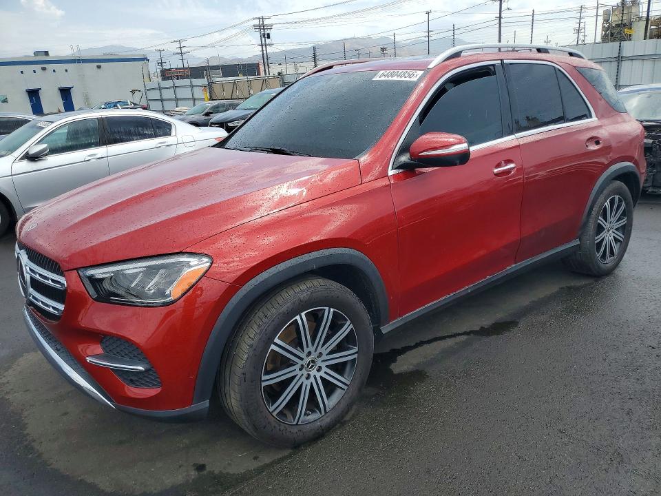 2025 Mercedes-benz Gle VIN 4JGFB4FEXSB324526 COPART salvage auction — REAR END, Ca - Salvage Certificate (P), sold $29,250 on 2026-08-19 (photo 1)