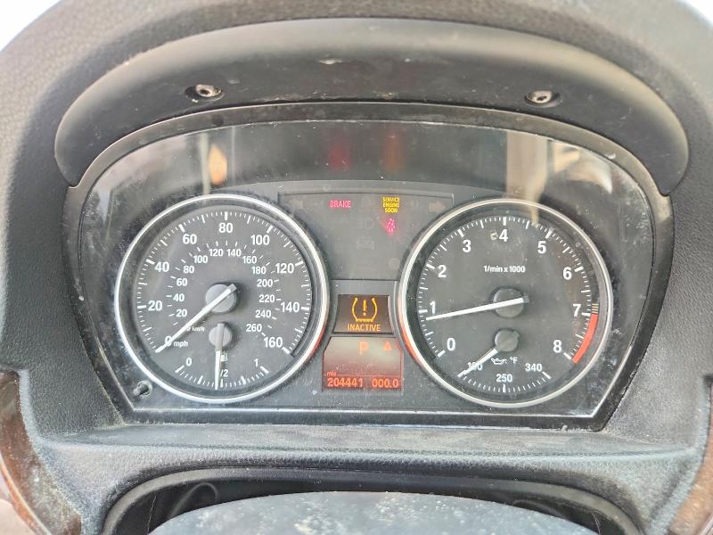 2012 BMW 3 series VIN WBAKG7C57CE802974 COPART salvage auction — REAR END, TX - SALVAGE VEHICLE TITLE, sold $200 on 2026-08-20 (photo 9)