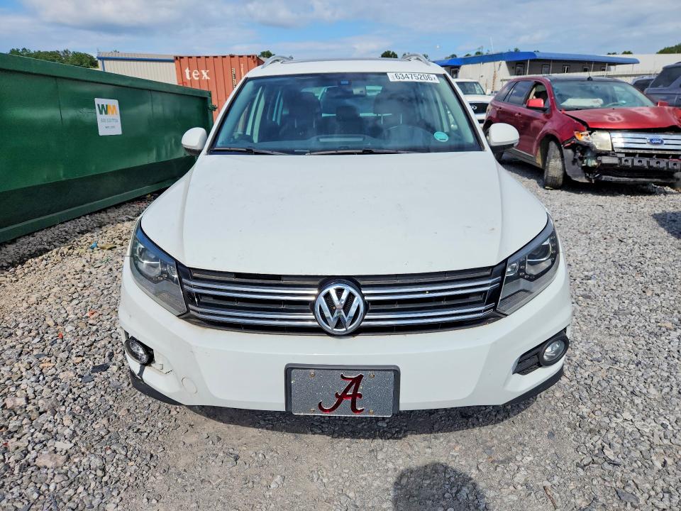 2016 Volkswagen Tiguan VIN WVGBV7AX1GW612077 COPART salvage auction — MECHANICAL, Mt - Certificate Of Title, sold $2,050 on 2026-08-11 (photo 5)