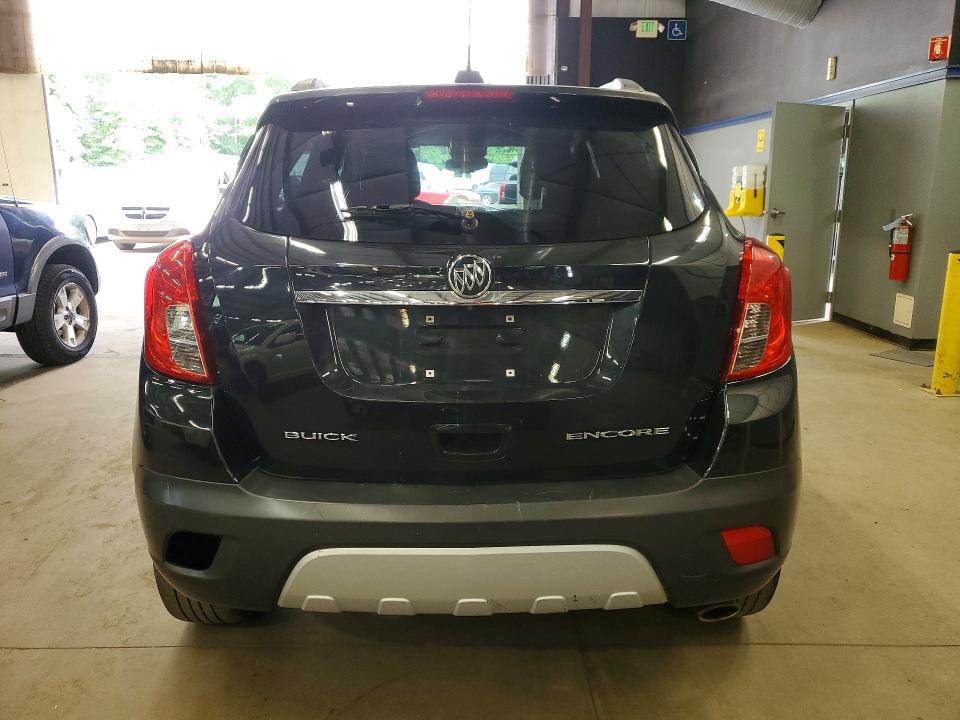 2015 Buick Encore VIN KL4CJASBXFB250299 COPART salvage auction — FRONT END, Va - Certificate Of Title, sold $1,450 on 2026-09-17 (photo 6)