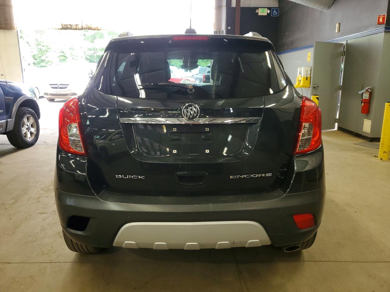 2015 Buick Encore VIN KL4CJASBXFB250299 COPART salvage auction — Front End, VA - CERTIFICATE OF TITLE, sold $2,500 on 2026-09-18 (photo 6)