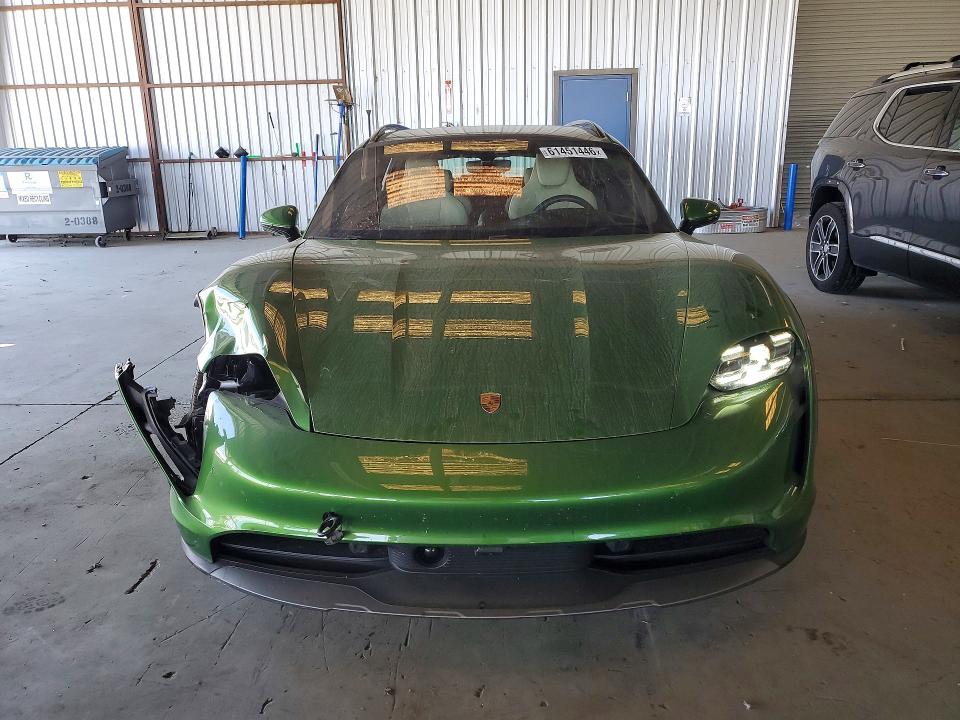 2023 Porsche Taycan VIN WP0BB2Y10PSA65069 COPART salvage auction — FRONT END, Ca - Salvage Certificate, sold $47,000 on 2026-08-31 (photo 5)