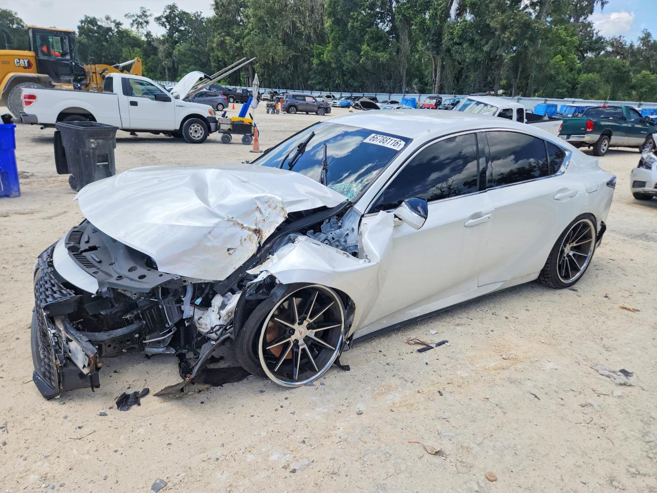 2022 Lexus IS VIN JTHAA1D24N5119505 — COPART salvage auction photo