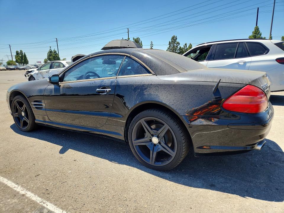 2003 Mercedes-benz Sl-class VIN WDBSK75F33F039870 COPART salvage auction — MINOR DENT/SCRATCHES, CA - DIS/DLR/EXP ONLY CLEAN TITLE, sold $1,450 on 2026-08-18 (photo 2)
