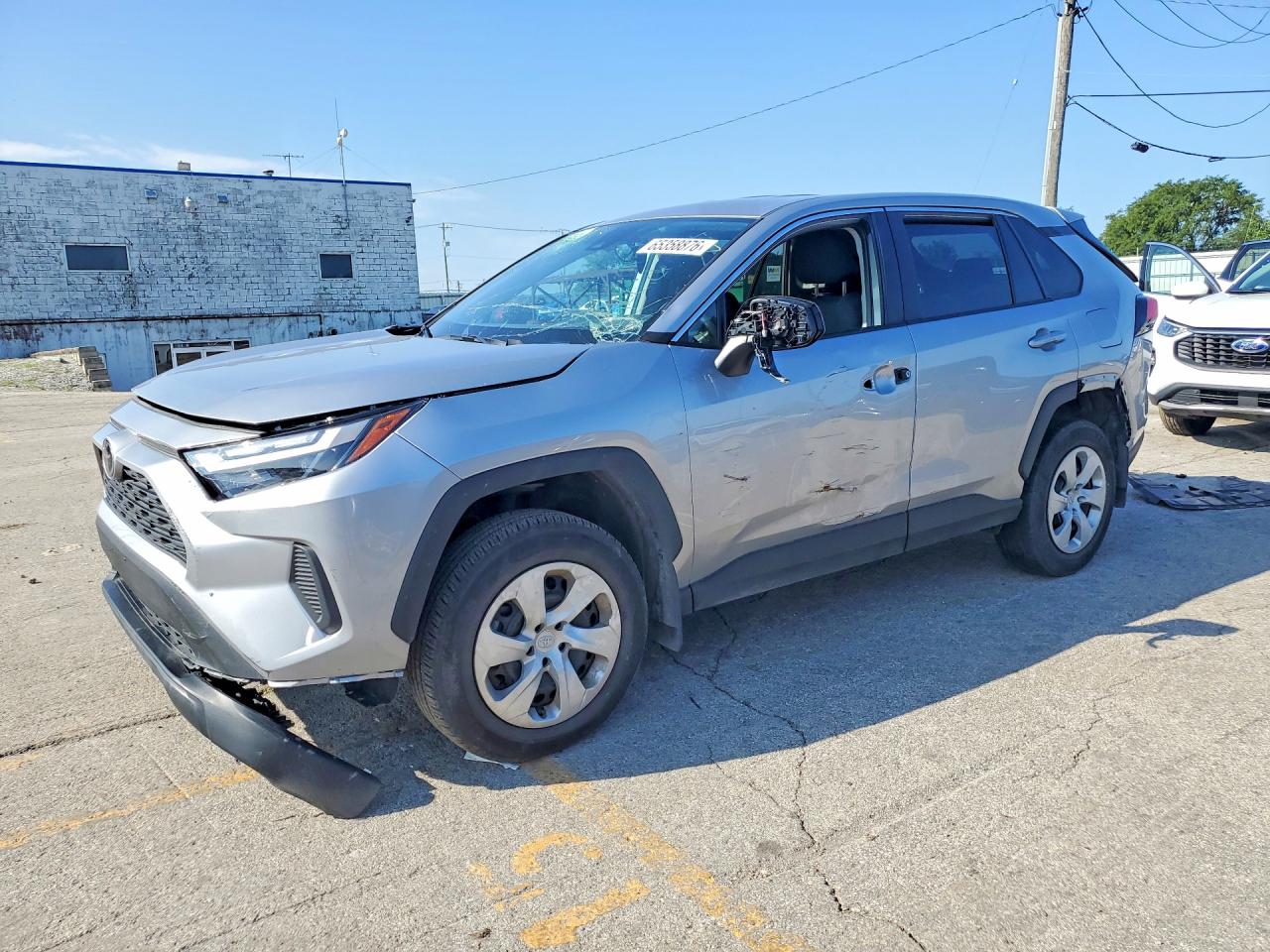 2025 Toyota RAV4 VIN 2T3G1RFV7SC572993 — COPART salvage auction photo