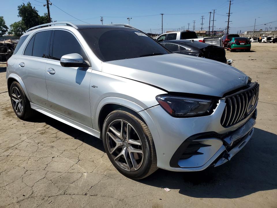2025 Mercedes-benz Gle VIN 4JGFB6BB7SB371116 COPART salvage auction — FRONT END, Ca - Salvage Certificate, sold $43,750 on 2026-09-14 (photo 4)