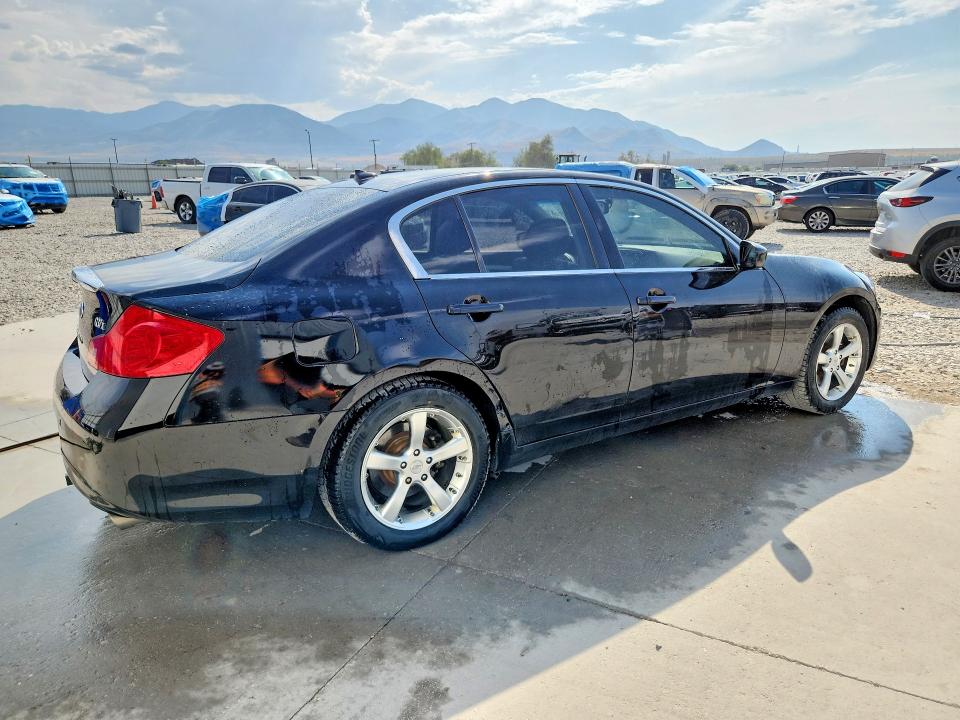 2011 Infiniti G VIN JN1CV6AR4BM411088 COPART salvage auction — SIDE, Ut - Salvage Certificate, sold $1,700 on 2026-09-04 (photo 3)