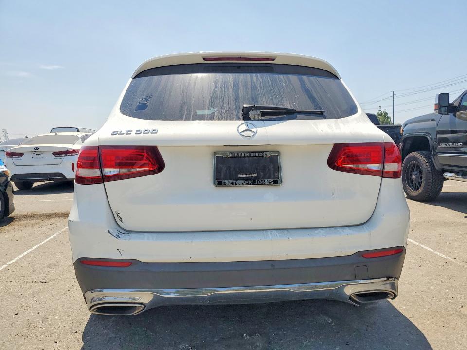 2017 Mercedes-benz Glc VIN WDC0G4JB6HF165041 COPART salvage auction — REAR END, Ca - Dis/Dlr/Exp Only Clean Title, sold $250 on 2026-08-13 (photo 6)