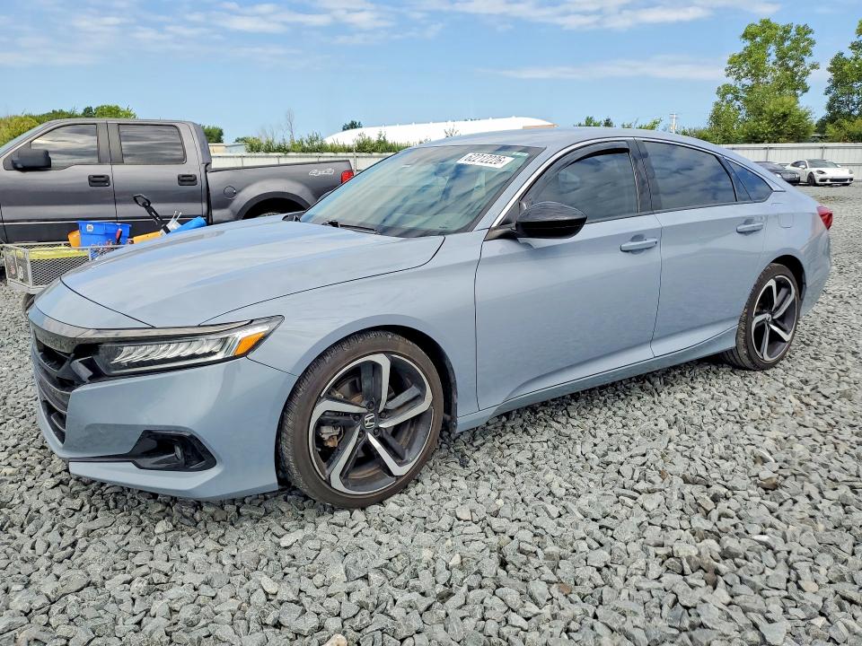 2021 Honda Accord VIN 1HGCV1F40MA094512 — COPART salvage auction photo