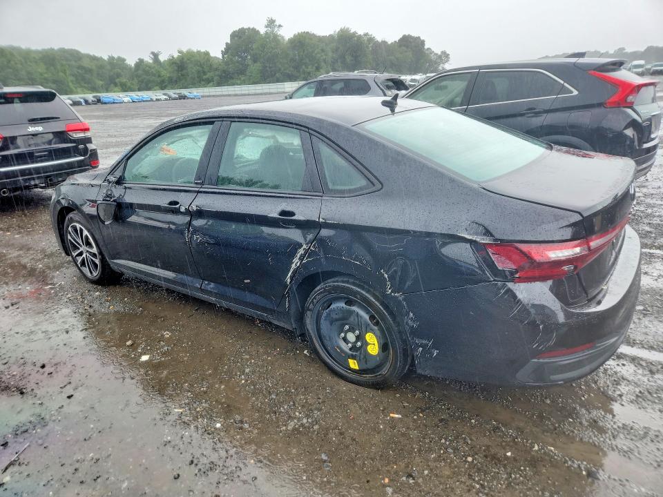 2025 Volkswagen Jetta VIN 3VWBX7BU1SM077566 COPART salvage auction — SIDE, Fl - Certificate Of Title, sold $525 on 2026-08-19 (photo 2)