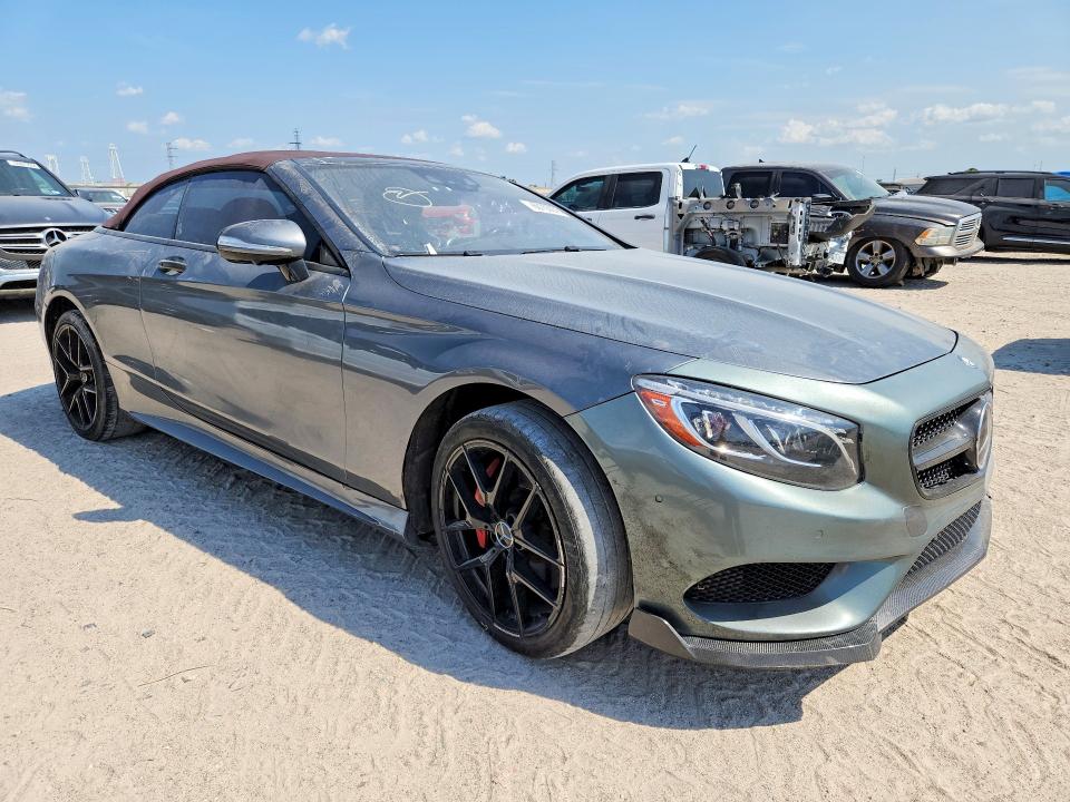 2017 Mercedes-benz S-klasse VIN WDDXK8CB3HA019349 COPART salvage auction — SIDE, Tx - Certificate Of Title, sold $13,600 on 2026-09-11 (photo 4)