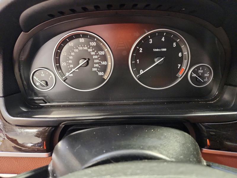 2013 BMW 5 series VIN WBAXH5C56DD108551 COPART salvage auction — ENGINE BURN, PA - CERTIFICATE OF SALVAGE, sold $375 on 2026-08-19 (photo 9)