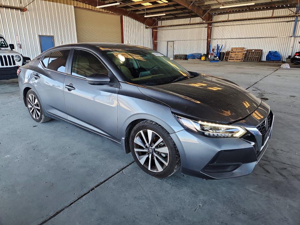 2020 Nissan Sentra VIN 3N1AB8CV9LY231657 COPART salvage auction — FRONT END, Ca - Salvage Certificate, sold $4,900 on 2026-08-27 (photo 4)