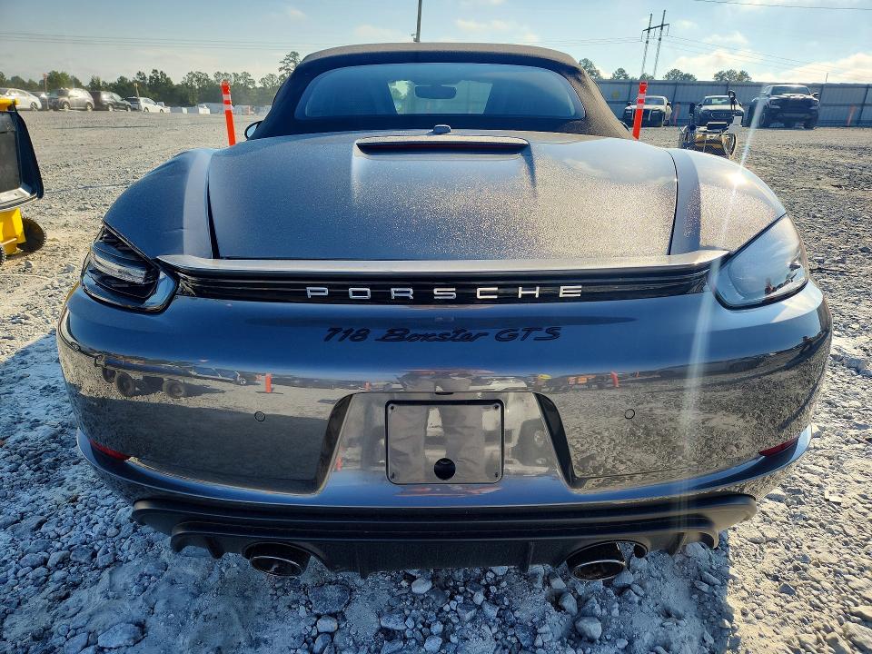 2022 Porsche Boxster VIN WP0CD2A89NS228740 COPART salvage auction — SIDE, Ga - Cert Of Title-Salvage, sold $36,750 on 2026-10-01 (photo 6)