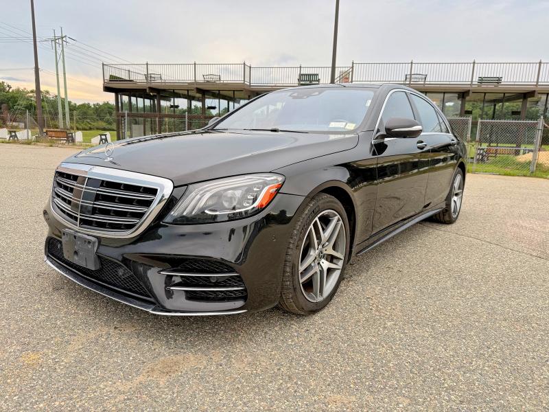 2018 Mercedes-benz S class VIN WDDUG8GB9JA419498 — COPART salvage auction photo