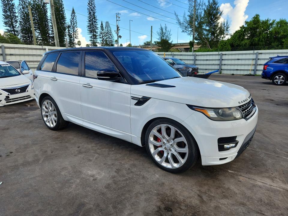 2016 Land rover Range rover sport VIN SALWS2VF2GA549080 COPART salvage auction — NORMAL WEAR, In - Certificate Of Title (P), sold $7,600 on 2026-08-19 (photo 4)