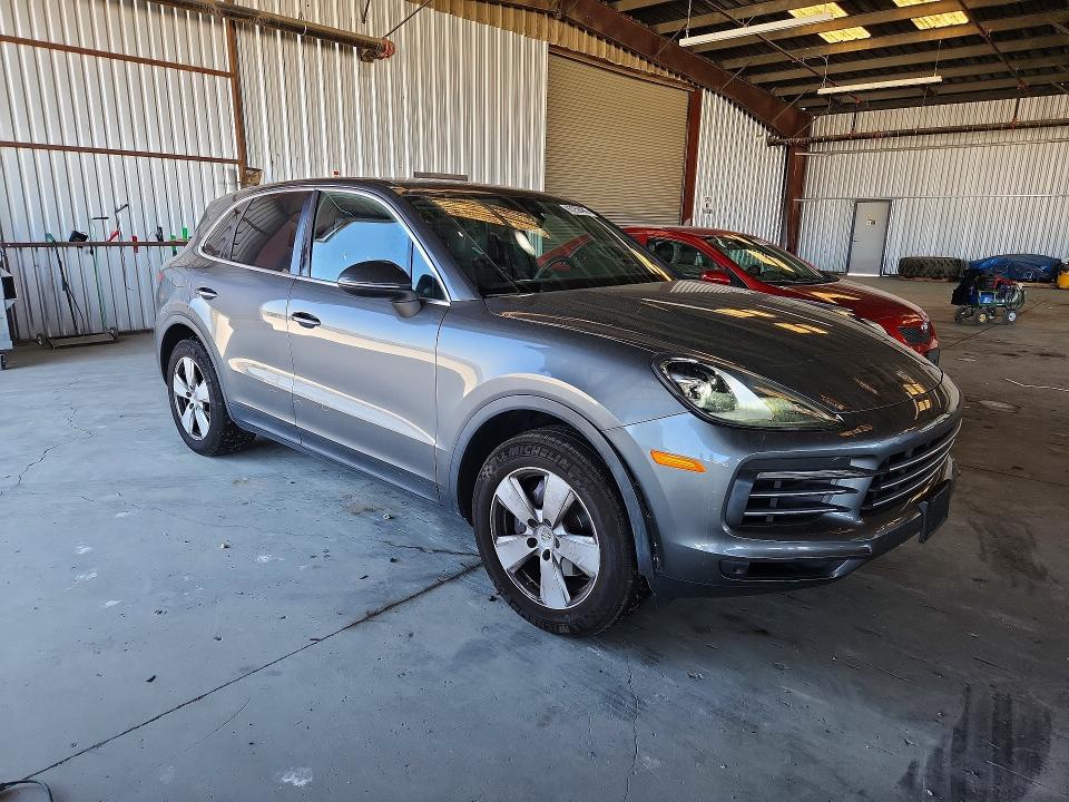 2019 Porsche Cayenne VIN WP1AA2AY0KDA11172 COPART salvage auction — FRONT END, Ca - Salvage Certificate, sold $10,300 on 2026-08-13 (photo 4)