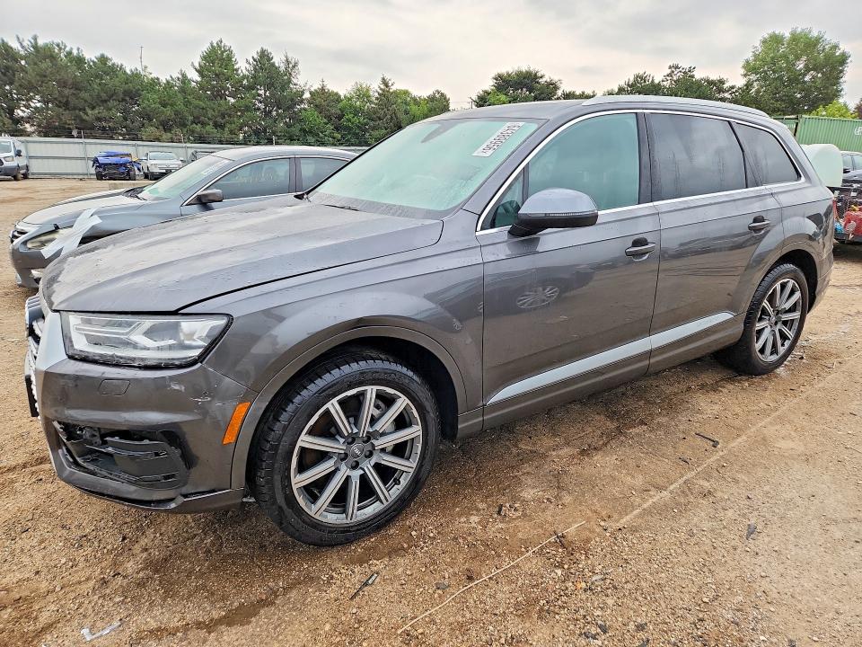 2018 Audi Q7 VIN WA1LHAF76JD046324 — COPART salvage auction photo