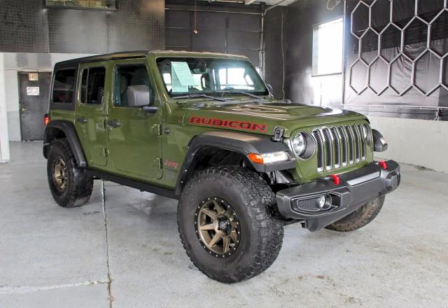 2021 Jeep Wrangler unlimited VIN 1C4JJXFM7MW536211 — COPART salvage auction photo