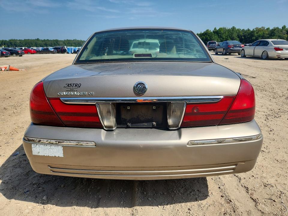 2004 Mercury Grand marquis VIN 2MEFM74W14X635272 COPART salvage auction — FRONT END, FL - CERT OF TITLE SLVG REBUILDABLE, sold $300 on 2026-08-28 (photo 6)