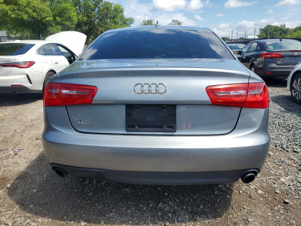 2013 Audi A6 VIN WAUGFAFC2DN142375 COPART salvage auction — MECHANICAL, Md -, sold $1,200 on 2026-09-08 (photo 6)