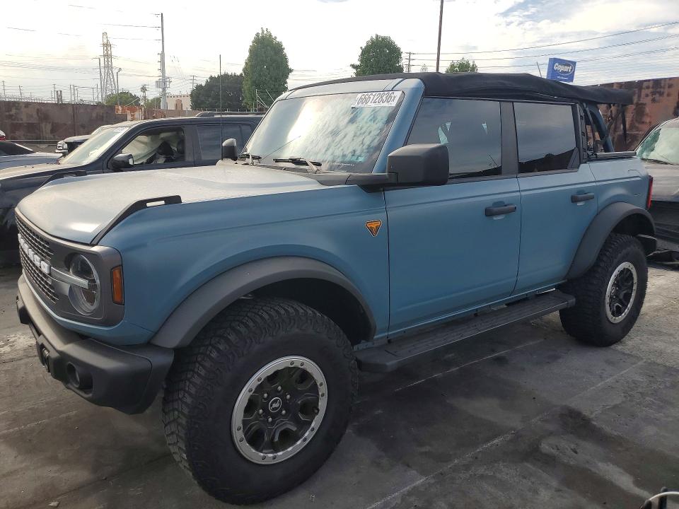 2022 Ford Bronco VIN 1FMEE5DH3NLA84840 — COPART salvage auction photo