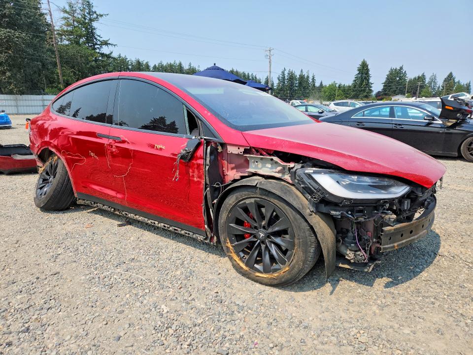 2016 Tesla Model x VIN 5YJXCAE41GF010782 COPART salvage auction — FRONT END, Wa - Bill Of Sale, sold $4,900 on 2026-08-28 (photo 4)