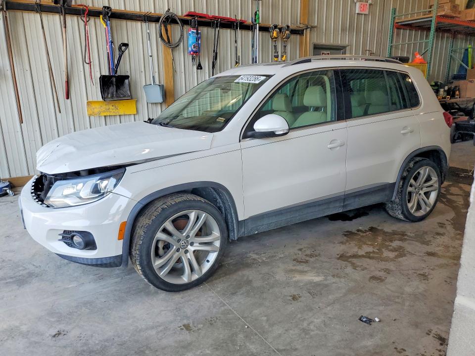 2013 Volkswagen Tiguan VIN WVGBV7AX2DW501582 COPART salvage auction — FRONT END, Mo - Certificate Of Title, sold $500 on 2026-08-18 (photo 1)