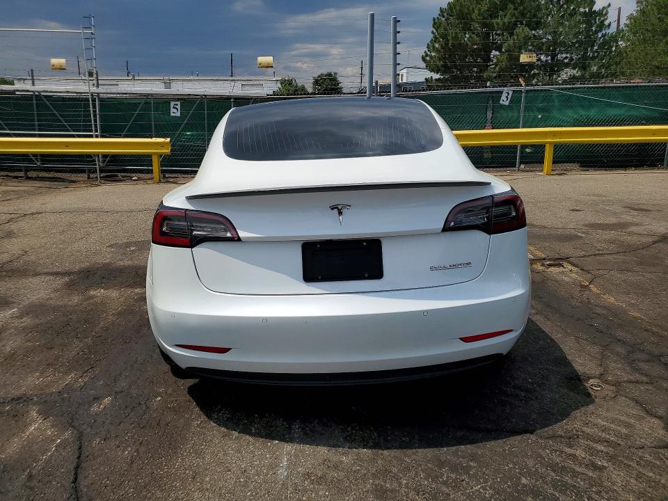 2020 Tesla Model 3 VIN 5YJ3E1EC8LF642138 COPART salvage auction — FRONT END, Co - Certificate Of Title, sold $750 on 2026-08-27 (photo 6)