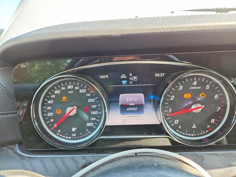 2019 Mercedes-benz E-klasse VIN WDDZF4KB1KA505494 COPART salvage auction — FRONT END, Ma - Cert Of Title-Salvage, sold $9,600 on 2026-08-13 (photo 9)