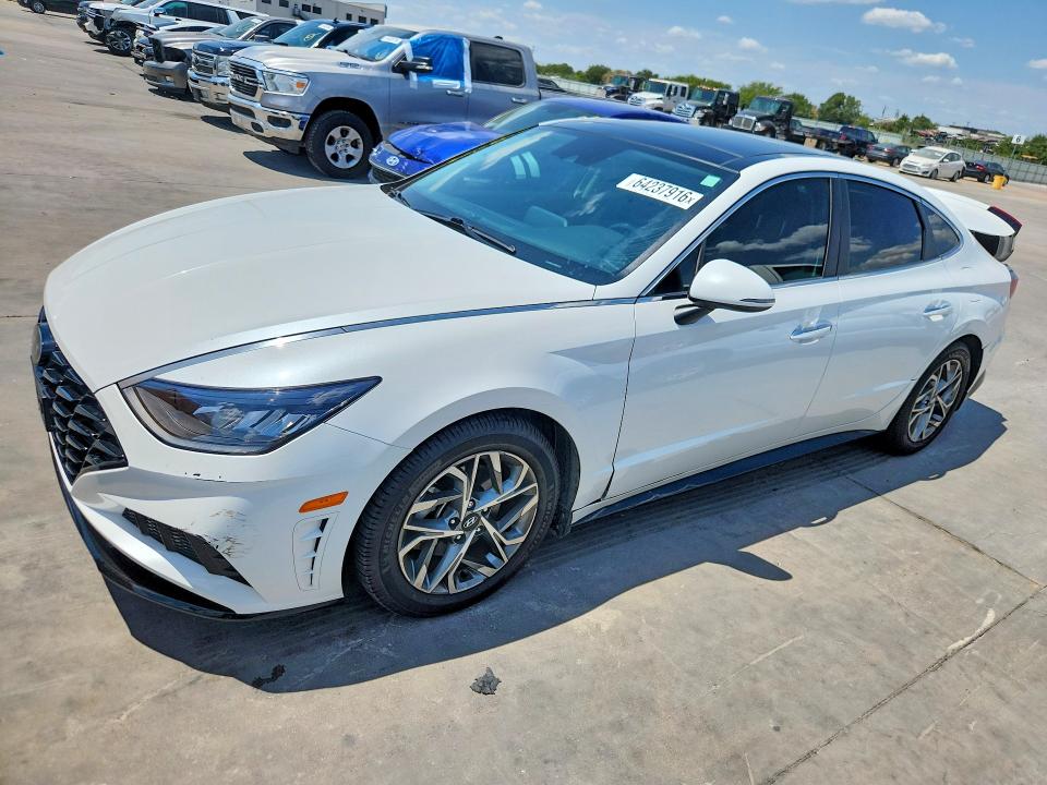 2022 Hyundai Sonata VIN KMHL14JA3NA225177 — COPART salvage auction photo