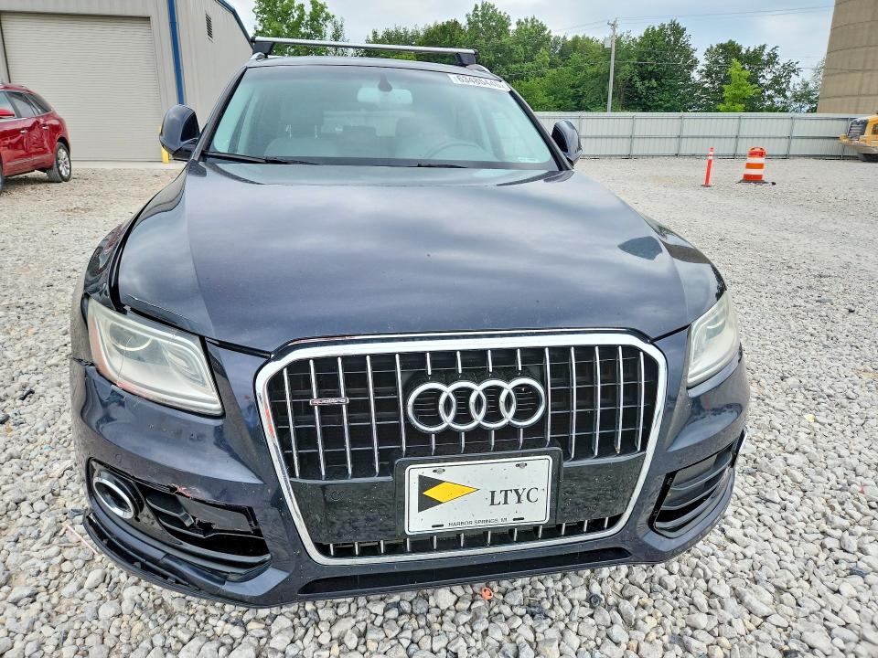 2016 Audi Q5 VIN WA1L2AFP5GA061716 COPART salvage auction — FRONT END, Mi - Certificate Of Title, sold $1,850 on 2026-08-27 (photo 5)