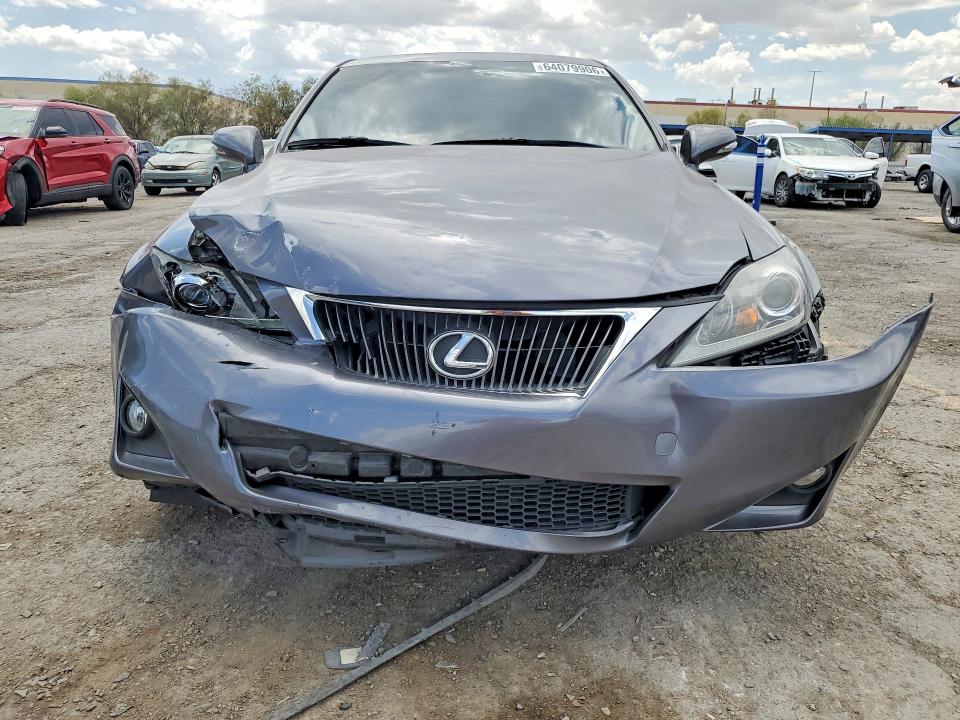 2012 Lexus Is VIN JTHBF5C26C5170158 COPART salvage auction — FRONT END, Nv - Salvage Title, sold $2,850 on 2026-08-29 (photo 5)