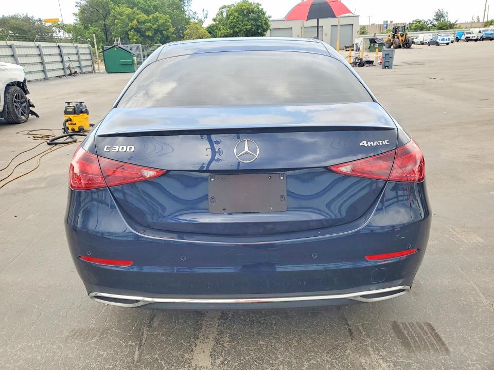 2023 Mercedes-benz C class VIN W1KAF4HBXPR097610 COPART salvage auction — MECHANICAL, Fl - Cert Of Title Slvg Rebuildable, sold $15,500 on 2026-09-02 (photo 6)