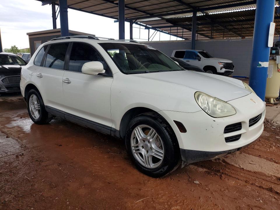 2004 Porsche Cayenne VIN WP1AA29P54LA21751 COPART salvage auction — MINOR DENT/SCRATCHES, Az - Certificate Of Title, sold $275 on 2026-09-03 (photo 4)