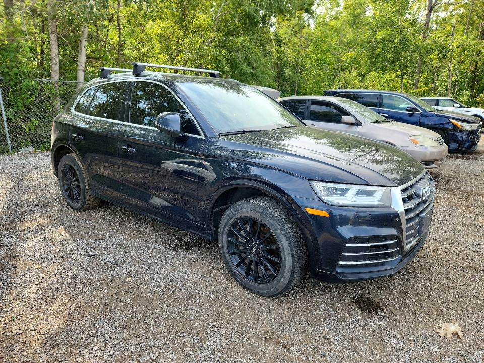 2018 Audi Q5 VIN WA1ENAFYXJ2166858 COPART salvage auction — MECHANICAL, ON - PERMIT IRREPAIRABLE, sold $9,200 on 2026-08-25 (photo 4)