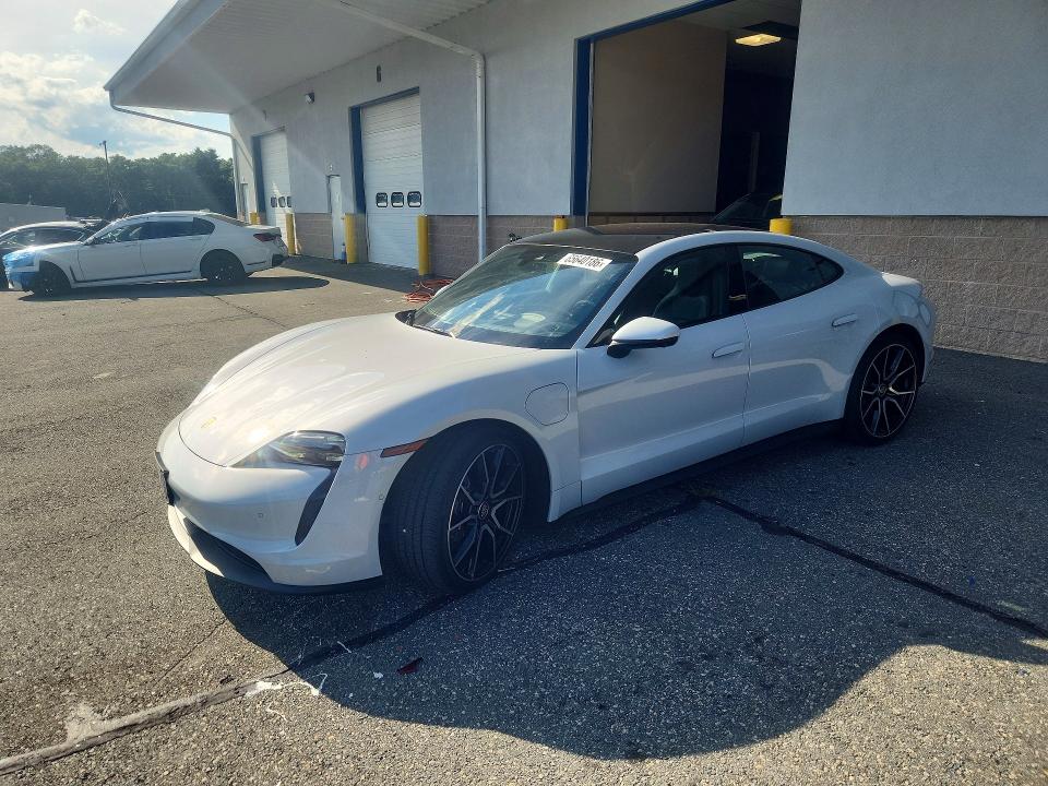 2022 Porsche Taycan VIN WP0AA2Y1XNSA17235 — COPART salvage auction photo