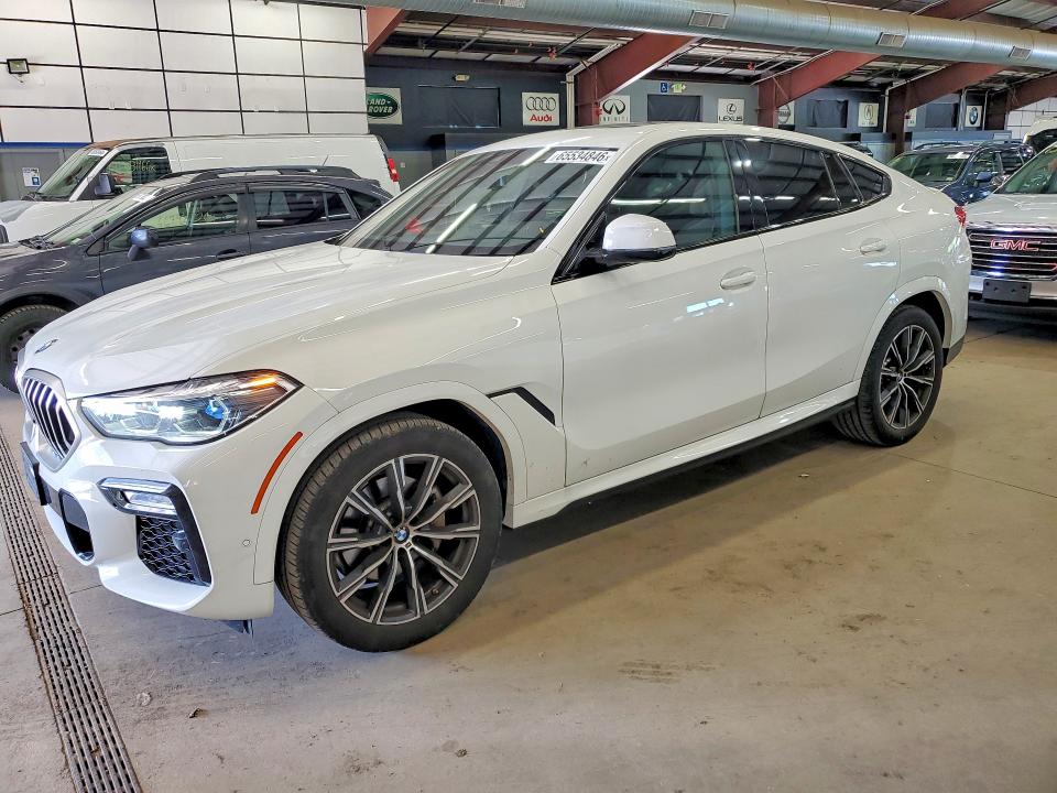2021 BMW X6 VIN 5UXCY6C03M9E59823 — COPART salvage auction photo