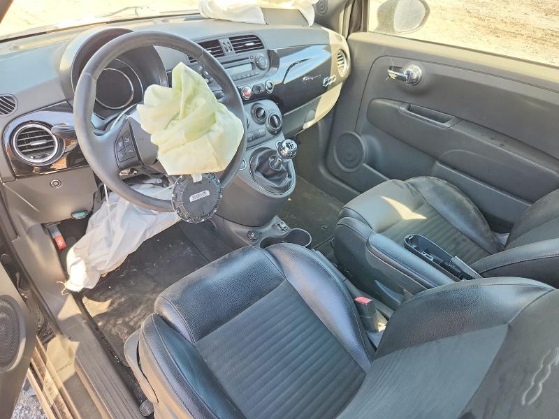 2015 Fiat 500 VIN 3C3CFFBR2FT642729 COPART salvage auction — FRONT END, Nv - Salvage Title, sold $400 on 2026-10-01 (photo 8)