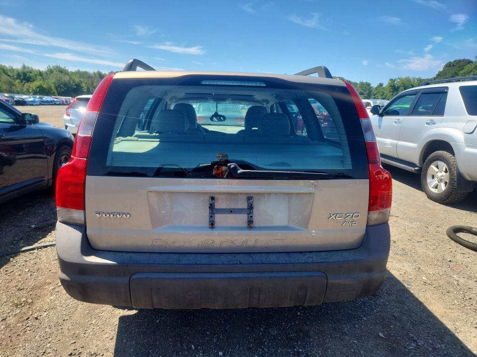 2004 Volvo Xc70 VIN YV1SZ59H741147219 COPART salvage auction — FRAME DAMAGE, MA - CERT OF TITLE-RECONSTRCTD COLL, sold $425 on 2026-08-12 (photo 6)