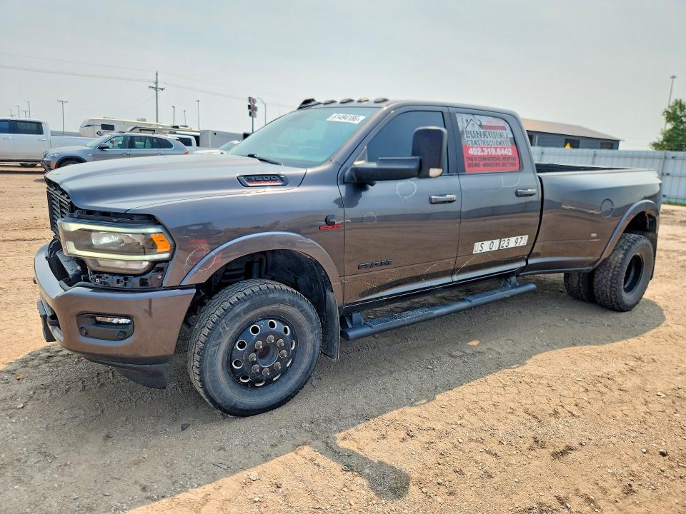2021 Ram 3500 VIN 3C63RRJL5MG589572 — COPART salvage auction photo