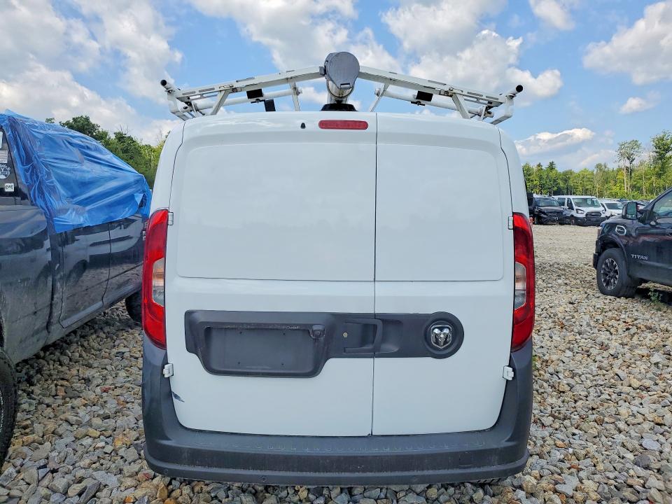 2016 Ram Promaster city VIN ZFBERFATXG6B14611 COPART salvage auction — FRONT END, MA - CERTIFICATE OF TITLE, sold $1,150 on 2026-08-13 (photo 6)
